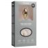 Easytoys Fox NO13 - Metal anal plug med rævehale (guld-hvid)