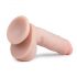 Easytoys - sugekop dildo med klunker (22,5cm) - natur