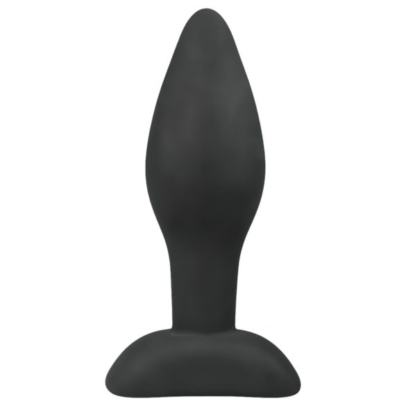 Easytoys - silikone anal plug - lille (sort)