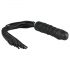 Easytoys Flogger - Pisk og dildo kombi (sort)