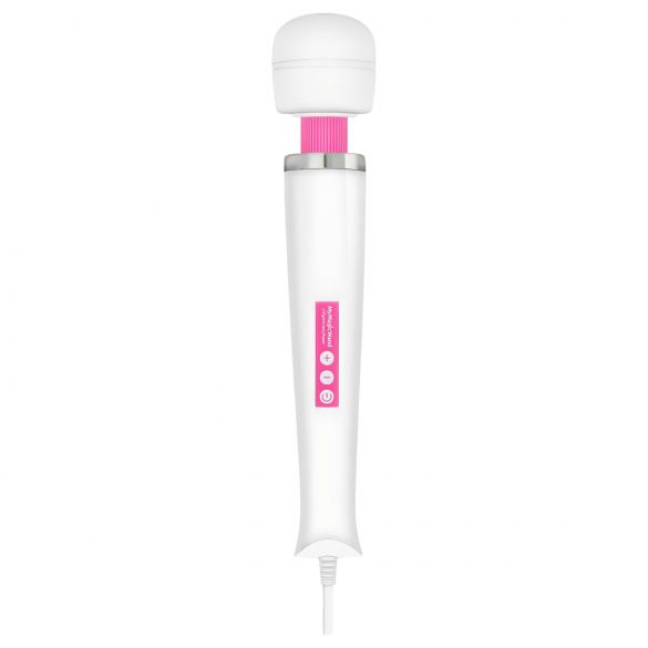 MyMagicWand - kraftfuld massagestav (hvid-rosa)