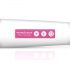 MyMagicWand - kraftfuld massagestav (hvid-rosa)