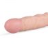 Realistisk drøm Scott - lifelike dildo - 25cm (natur)