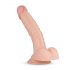 Realistisk drøm - testikel dildo 22cm (natur)