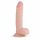 Real Fantasy Glynn - realistisk dildo med pung - 25 cm (natur)