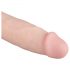 Realistisk Fantasy Dwane - genopladelig 31cm vibrator (natur)