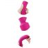 Vibes of Love Wand - genopladelig og varmende massagestav (pink)