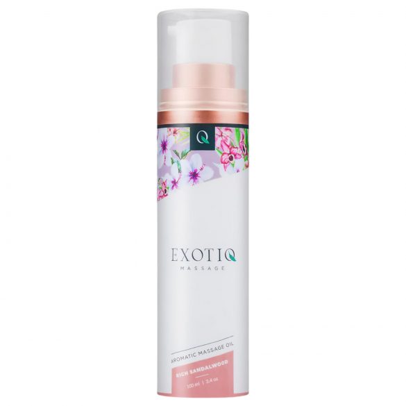 Exotiq - aromatisk massageolie - sandeltræ (100ml)