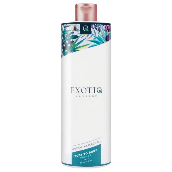 Exotiq Body To Body - Langvarig massagolie (500ml)