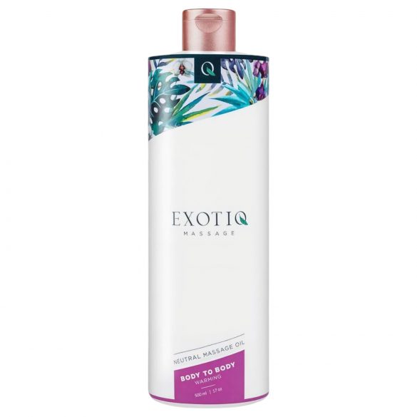 Exotiq Body To Body - varm massageolie (500ml)