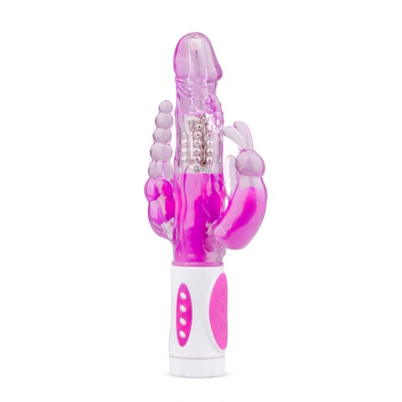 Easytoys Raving Rabbit - 3-vejs vibrator (pink)