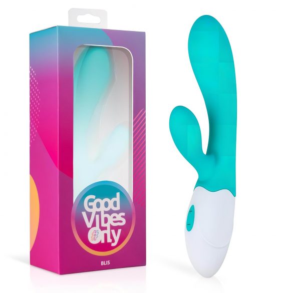 Blis Rabbit Vibe – genopladelig klitorisvibrator (turkis)