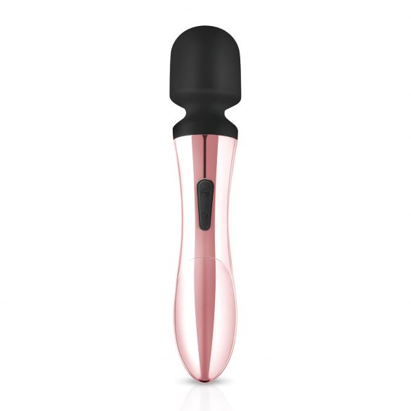 Rosy Gold Wand Curve - genopladelig massagevibrator (rosegold)