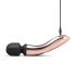 Rosy Gold Wand Curve - genopladelig massagevibrator (rosegold)