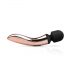 Rosy Gold Wand Curve - genopladelig massagevibrator (rosegold)