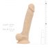 Realistisk Ashton dildo - 20,5 cm (naturlig)