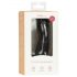 Easytoys - Naturtro sort dildo med kugler - 12 cm