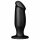 BUTTR AH-1 - sugebund analt dildo med base (sort)