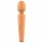 Glam - genopladelig massagevibrator (orange)