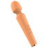 Glam - genopladelig massagevibrator (orange)