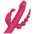 Dreamtoys Anywhere Vibe - genopladelig, 4-armet vibrator (pink)