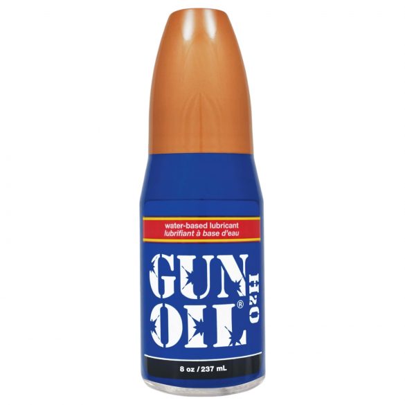 H2O Gun Oil - stimulerende, pirrende vandbaseret glidecreme (237ml)