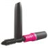 Skrigende Mascara - spiralvibrator (sort-pink)