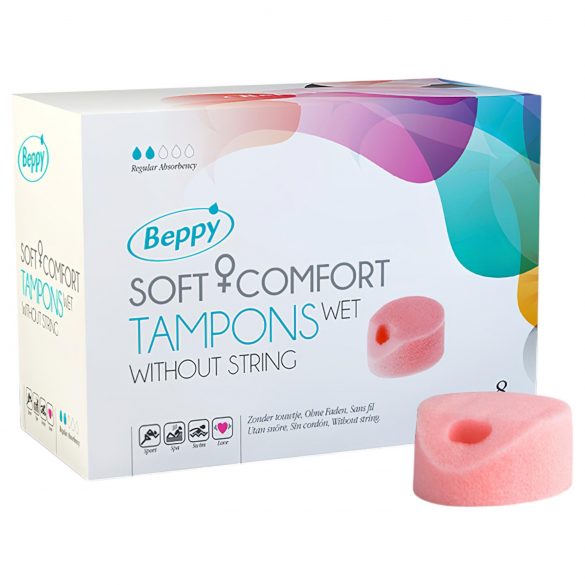 Beppy - fugtige tamponer (8 stk)