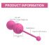 Magic Motion Kegel Master - Smart geishakugler duo (lilla)