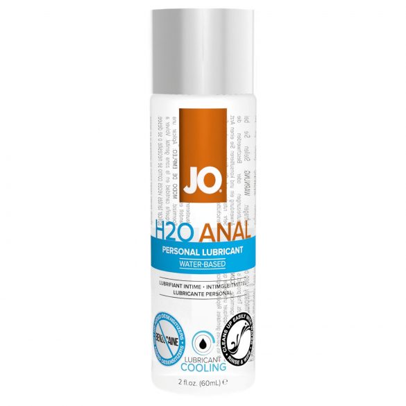 JO H2O Anal Cool - Vandbaseret kølende anal glidecreme (60ml)