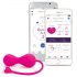 LOVELIFE BY OHMIBOD - KRUSH - Smart, genopladelig geishakugle duo (pink)