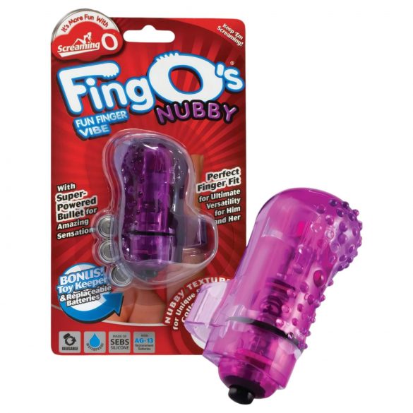 Screaming O Fingo’s Nubby - lilla fingertopvibrator