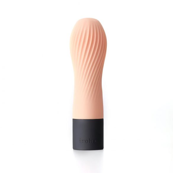 TENGA Iroha Zen - Hanacha super blød silikone vibrator (fersken)