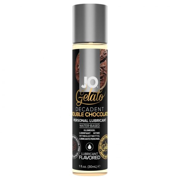 Jo Gelato dobbelt choko - spiselig, vandbaseret glidecreme (30ml)