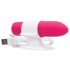 Screaming O Positive - kraftfuld stavvibrator (pink)