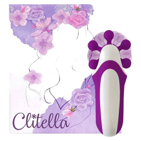 FEELZTOYS Clitella - roterende oral vibrator, opladelig (lilla)