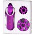 FEELZTOYS Clitella - roterende oral vibrator, opladelig (lilla)