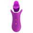 FEELZTOYS Clitella - roterende oral vibrator, opladelig (lilla)