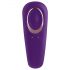 Satisfyer Double Classic - vandtæt, genopladelig parvibrator (lilla)