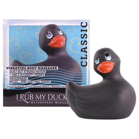 My Duckie 2.0 - legendarisk and, vandtæt klitorisvibrator (sort)