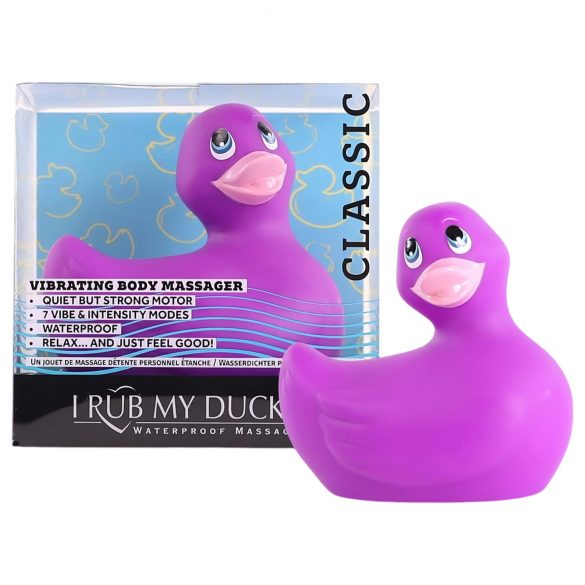 My Duckie 2.0 - vandtæt klitorisvibrator (lilla)