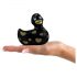 My Duckie Romance 2.0 - klitorisvibrator (sort-guld)