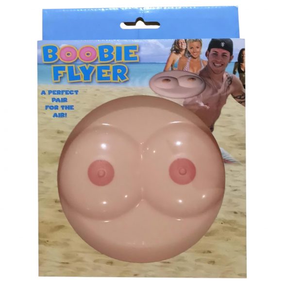 Boobie Flyer - fræk frisbee (flyvende bryster)