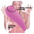 FEELZTOYS Femmegasm - genopladelig 2in1 klitorisvibrator (pink)