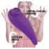 FEELZTOYS Femmegasm - opladelig 2i1 klitorisvibrator (lilla)