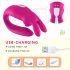 Aixiasia Hera - genopladelig parvibrator med fjernbetjening (pink)