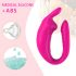 Aixiasia Hera - genopladelig parvibrator med fjernbetjening (pink)