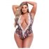 Baci Plus Size - Blomsterblondebody