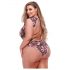 Baci Plus Size - Blomsterblondebody