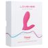 LOVENSE Flexer Panty - genopladelig 2i1 vibrator (pink)